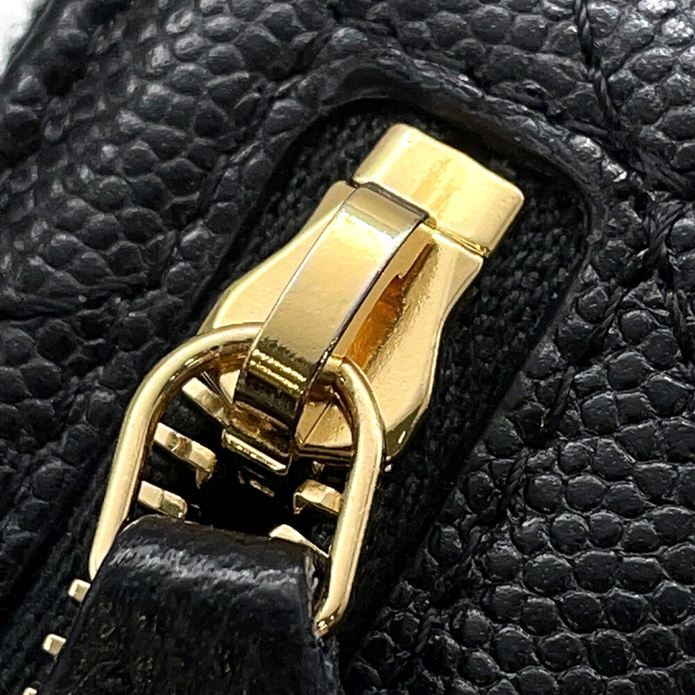 CHANEL Black Caviar Leather Logo Wallet - Picture 11 of 14